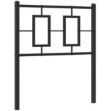  Metalno uzglavlje za krevet crno 75 cm - Crna 75 cm 1 | shoptok.hr