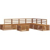  Set vanjskih sofa 7 Komad Prirodna Čvrsto drvo akacije | shoptok.hr