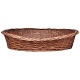  Košara za psa / krevet za ljubimce od vrbe prirodna boja 90 cm | shoptok.hr