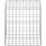  Gabion s žicom debljine 3,5 mm i mrežom 5x10 cm 50x50x50 cm | shoptok.hr