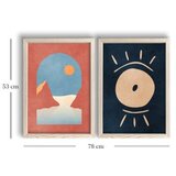 WALLXPERT Dekorativna slika iz 2 dela 2P3853NISCT 004 | ePonuda.com