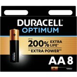 Duracell Optimum mignon (aa)-baterija alkalno-manganov 1.5 V 8 kos, (20640886) Cene