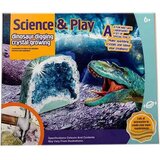 Magic Toys pravljični kristali: komplet za gojenje kristalov dinozaver | Shoptok.si