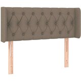  Posteljno vzglavje taupe 93x16x78/88 cm blago, (20738302) | Shoptok.si
