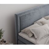 Maison de Rêve Tamno sivi boxspring krevet s prostorom za odlaganje 200x200 cm Lavenda – | shoptok.hr