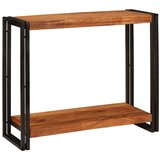  Konzolna stolica Smeđa 90 x 33 x 75 cm Čvrsto drvo akacije | shoptok.hr