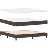 Box spring krevet Tamno smeđa 180 x 200 cm tkanina | shoptok.hr