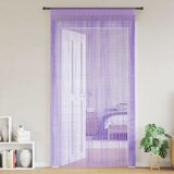 vidaXL Zavese iz nitk 2 kosa 140x250 cm vijolične barve | Shoptok.si