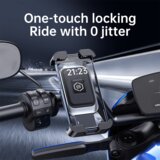 BLAVEC Držač mobitela za bicikl na volanu BV-02 Velo - srebrno-crni | shoptok.hr