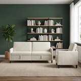  Set sofe s pohranom 2 kom. Krem Poliester 192 x 78 x 87 cm | Shoptok.si