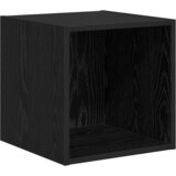 vidaXL Set TV stalka s pohranom 2 pcs Crni hrast 37 x 37 x 142.5 cm | shoptok.hr