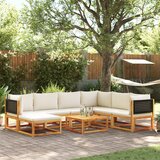 vidaXL 8-dijelna set vrtnih sofa s jastucima masivno bagremovo drvo | shoptok.hr