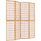 Maison Chic Zložljiv 4-delni Paravan - Sobne pregrade japonski stil 160x170 cm bele barve, (22111505) | Shoptok.si
