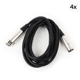 FrontStage 4 x XLR-Kabel, 3M Cene