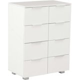  Komoda visoki sjaj bijela 60 x 35 x 80 cm od konstruiranog drva | Eponuda.com