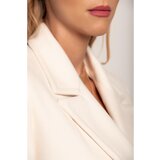 Fenzy Elegantni Dugi Kaput Canossa, Krem | shoptok.hr