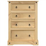  Ladičar Corona 80 x 43 x 114 cm od masivne borovine | shoptok.hr