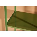 Venture Home polica za knjige Staal 80 × 26 × 80 cm, zelena | shoptok.hr