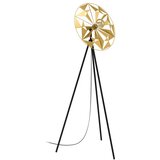 Eglo Podna lampa CASTANUELO E27 152 cm crna/zlatna 43809 Cene