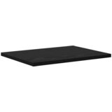 Police za knjige 4 pcs Crna 40 x 30 x 1,5 cm Konstruirano drvo | shoptok.hr