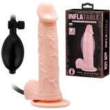  Dildo Infatable 4, Na naduvavanje, 19cm, Boja kože Cene