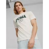 Puma Cream Men's T-Shirt Squad - Men