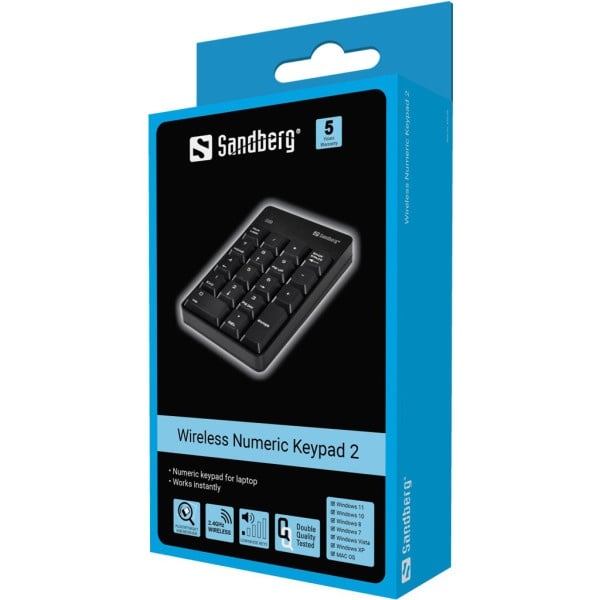Sandberg Wireless Numeric Keypad 2 | shoptok.hr