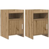  Noćni ormarići 2 pcs Hrast artisan 40 x 36 x 60 cm | shoptok.hr
