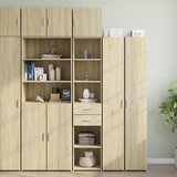 vidaXL Ozka omara za shranjevanje sonoma hrast 40x42,5x225 cm inž. les Cene
