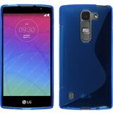  Gumijasti / gel etui S-Line za LG Spirit - modri Cene