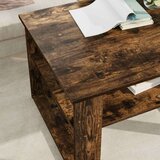  Klubska miza Dimljeni oreh 64 x 54 x 44 cm Konstruiran les, (5000121402) | Shoptok.si