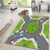  dečiji tepih sa gumenom podlogom 120x180cm - kružni tok, TG-212 | ePonuda.com