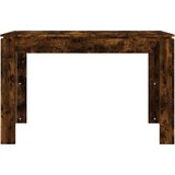 vidaXL blagovaonski stol boja dimljenog hrasta 120 x 60 x 76 cm drveni | shoptok.hr