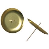 RAYHER Svečnik za adventne sveče, 8 cm, zlat, 4 kom., (20633740) | Shoptok.si