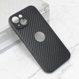  Torbica carbon fiber za iphone 15 6.1 crna (sa otvorom za logo) Cene