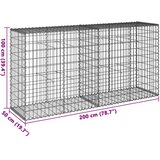  Gabionska košara s poklopcem 200x50x100 cm pocinčano željezo | Eponuda.ba