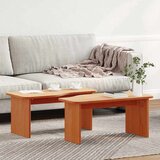  Kava Stol 2 pcs Vosak smeđa Masivna borovina | Eponuda.com