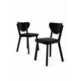 Hanah home set stolica (4 komada) arfe black Cene