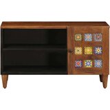 TV ormar s pohranom Orah 80 x 31 5 x 46 cm Čvrsto drvo manga | shoptok.hr