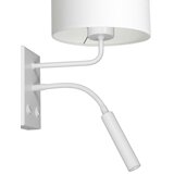  Zidna lampa ARDEN 1xE27/60W+1xG9/8W/230V bela | Eponuda.com
