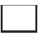  Noge za blagovaonski stol U-oblik 2 kom Crne 100 x (72-73) cm Čelik | shoptok.hr