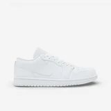 Nizke superge Jordan 1 Low Triple White Bela