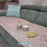  Set sedalnih prekrivača Sahara (Tri dela) za trosed, dvosed I fotelju - Svetlo braon | Eponuda.com
