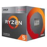 AMD CPU AM4 Ryzen 5 3400G, 4C/8T, 3.70-4.20GHz YD3400C5FHBOX | ePonuda.com