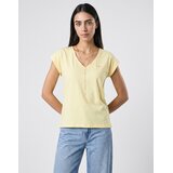 PepeJeans Majice s kratkimi rokavi CLOE Rumena | Shoptok.si