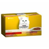 Purina Gourmet cat gold sos miks ukusa 4x85g hrana za mačke Cene