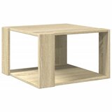 Maison Chic Klubska mizica - kavna mizica - Nizka mizica sonoma hrast 51,5x51,5x30 cm inženirski les, (21752775) | Shoptok.si