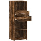  Visoka komoda boja hrasta 45 x 42,5 x 124 cm konstruirano drvo | shoptok.hr