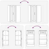  Kuhinjska jedinica PORTO 8 kom. Bijela Konstruirano drvo | shoptok.hr