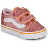 Vans Nizke superge Old Skool V SUNRISE GLITTER MULTI/TRUE WHITE Rdeča Cene